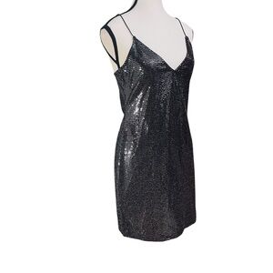 H&M‎ Divided Black Sparkle Top